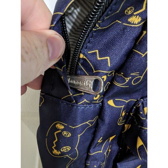 Pokemon x Loungefly Pikachu Expressions Backpack Funny Faces Blue Yellow - Picture 4 of 9